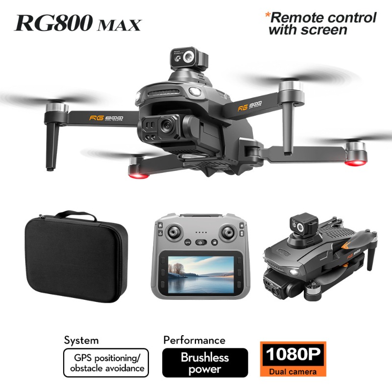 NEUE RG800 MAX Drohne 1080P HD – Drone Gimbal Brushless Bewertung und Preis